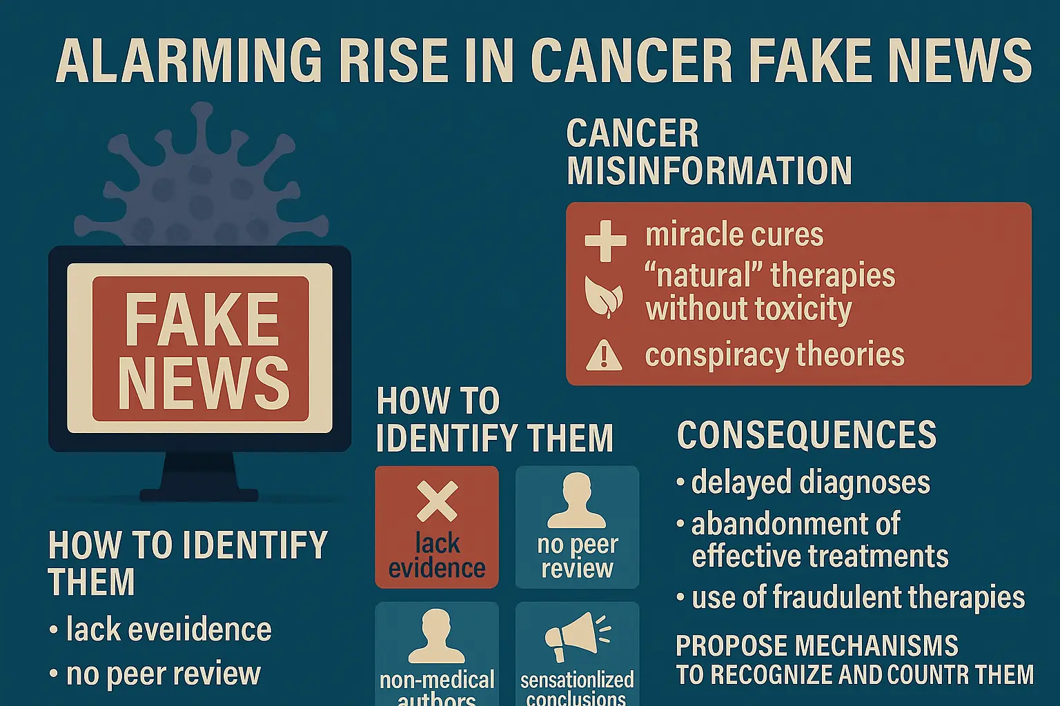 Fake news cancer